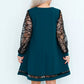💖Limited Sale 50% OFF💖Women's Patchwork Round Neck Dress