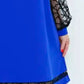 💖Limited Sale 50% OFF💖Women's Patchwork Round Neck Dress