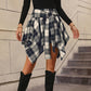 💖Limited Sale 50% OFF💖Women's Plaid High Waisted Pleated Skirt