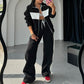 💖Limited Sale 50% OFF💖Women's Two-Piece Color-Block Tracksuit