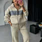 💖Limited Sale 50% OFF💖Women's Two-Piece Color-Block Tracksuit