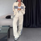 💖Limited Sale 50% OFF💖Women's Two-Piece Color-Block Tracksuit
