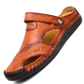 ✨LAST DAY SALE 50% OFF✨Large Size Soft Leather Men's Breathable Outdoor Sandals
