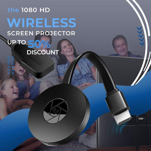 🔥HOT SALE 50% OFF🔥1080 HD Wireless Screen Projector