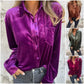 💖Limited Sale 50% OFF💖Women's Long-Sleeve Button-Down Shirt with Pocket