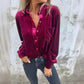 💖Limited Sale 50% OFF💖Women's Long-Sleeve Button-Down Shirt with Pocket