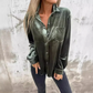 💖Limited Sale 50% OFF💖Women's Long-Sleeve Button-Down Shirt with Pocket