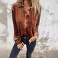 💖Limited Sale 50% OFF💖Women's Long-Sleeve Button-Down Shirt with Pocket