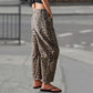 ✨Limited Sale 50% OFF✨Casual Loose Leopard Print Pants with Pockets