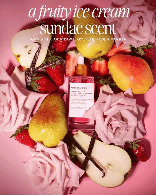 💖Limited Sale 50% OFF💖After Shave Perfume Oil - Strawberry🍓& Vanilla Scent