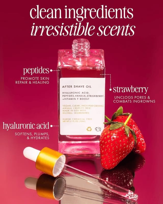 💖Limited Sale 50% OFF💖After Shave Perfume Oil - Strawberry🍓& Vanilla Scent