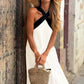 💖Limited Sale 50% OFF💖Women's Halter Neck Sleeveless Maxi Dress
