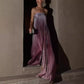 💖LAST DAY PROMOTION - 50%OFF💖Ombre Strapless Pleated Evening Dress