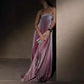 💖LAST DAY PROMOTION - 50%OFF💖Ombre Strapless Pleated Evening Dress