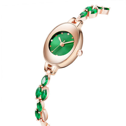 🎀Limited Time 50% Off🎀⌚Women's Colored Zircon Bracelet Watch