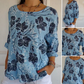 💖Limited Sale 50% OFF💖Women's Versatile Casual Printed Round Neck Top