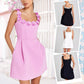 💖Last Day 50% OFF💖Women's Elegant Floral Square Neck Pocket Dress