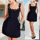 💖Last Day 50% OFF💖Women's Elegant Floral Square Neck Pocket Dress