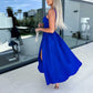 💖Limited Sale 50% OFF💖Women’s Spaghetti Straps High Slit Dress