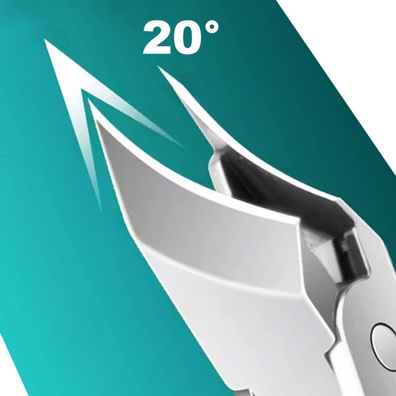 🔥Last Day 50% OFF🔥Anti-Splash 25° Slant Edge Nail Clipper 3-Piece Set