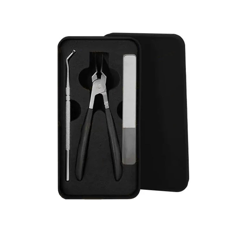 🔥Last Day 50% OFF🔥Anti-Splash 25° Slant Edge Nail Clipper 3-Piece Set
