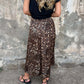 💕Limited Time 50% Off💕Women's Stylish Leopard Print Long Skirt