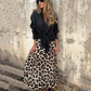 💕Limited Time 50% Off💕Women's Stylish Leopard Print Long Skirt