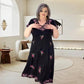 💕Limited Sale 50% OFF💕Plus Size V Neck Flowy Midi Dress