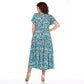 💕Limited Sale 50% OFF💕Summer Patterned Chiffon Dress