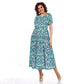 💕Limited Sale 50% OFF💕Summer Patterned Chiffon Dress