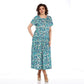 💕Limited Sale 50% OFF💕Summer Patterned Chiffon Dress