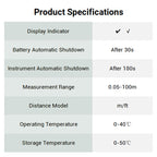 🔥2025 Heißer Verkauf 50% Rabatt🔥Mini-Handlaser-Entfernungsmesser-Set