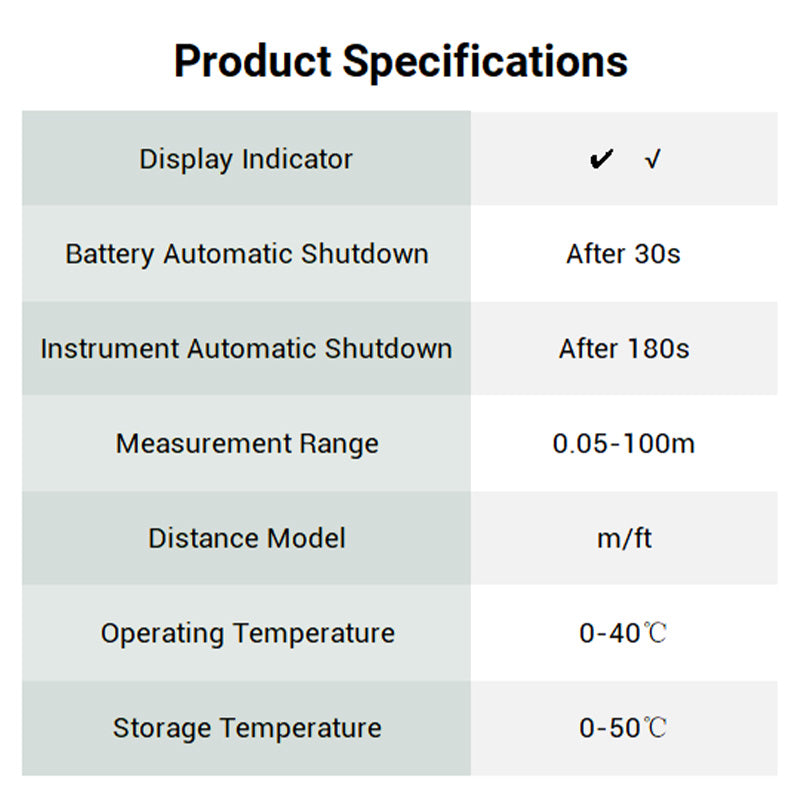 🔥2025 Heißer Verkauf 50% Rabatt🔥Mini-Handlaser-Entfernungsmesser-Set
