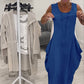 💖LAST DAY PROMOTION - 50%OFF💖Simple Sleeveless Dress with Pockets