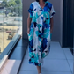 💕Limited Sale 50% OFF💕Women's Casual Elegant Printed V-Neck Dress