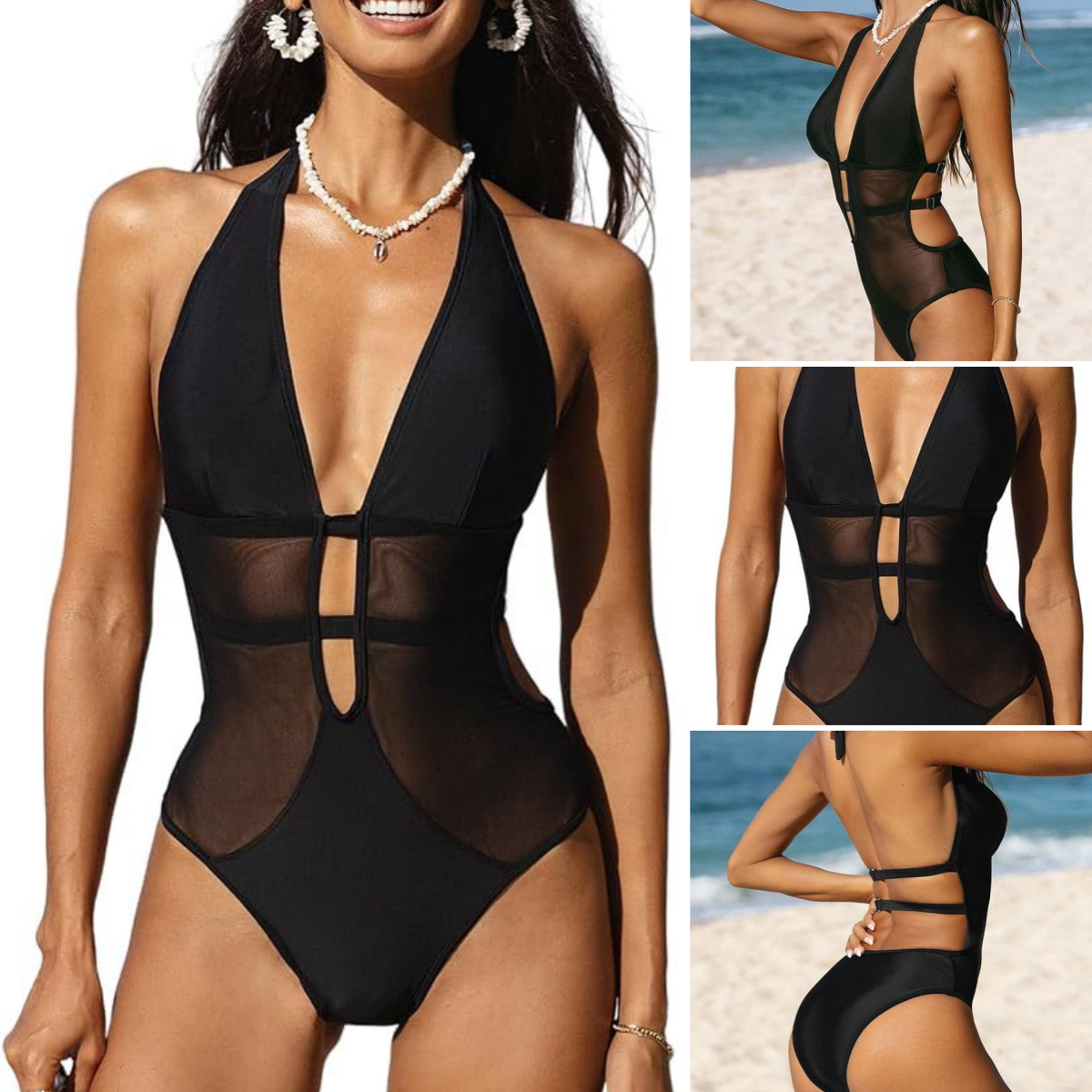 💕Limited Sale 50% OFF💕Women's Sexy Black Swimsuit