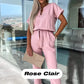 💕Limited Sale 50% OFF💕Women's Trendy V-Neck Short Sleeve Jumpsuit with Tie Waist