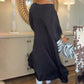 💕Limited Sale 50% OFF💕Women's Asymmetrical Off-Shoulder Loose Long Top
