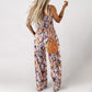 💖LAST DAY SALE 50% OFF💖Women’s Casual Print Sleeveless Overalls Jumpsuits