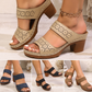 💖LAST DAY SALE 50% OFF💖Women's Comfortable Slip-on Wedge Sandals