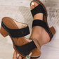 💖LAST DAY SALE 50% OFF💖Women's Comfortable Slip-on Wedge Sandals