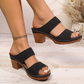 💖LAST DAY SALE 50% OFF💖Women's Comfortable Slip-on Wedge Sandals