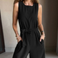 💖LAST DAY PROMOTION - 50%OFF💖Women's Elegant Sleeveless Wide Leg Jumpsuit