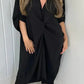 💖Last Day 50% OFF💖Short Sleeve Maxi Dress With Knot Detail