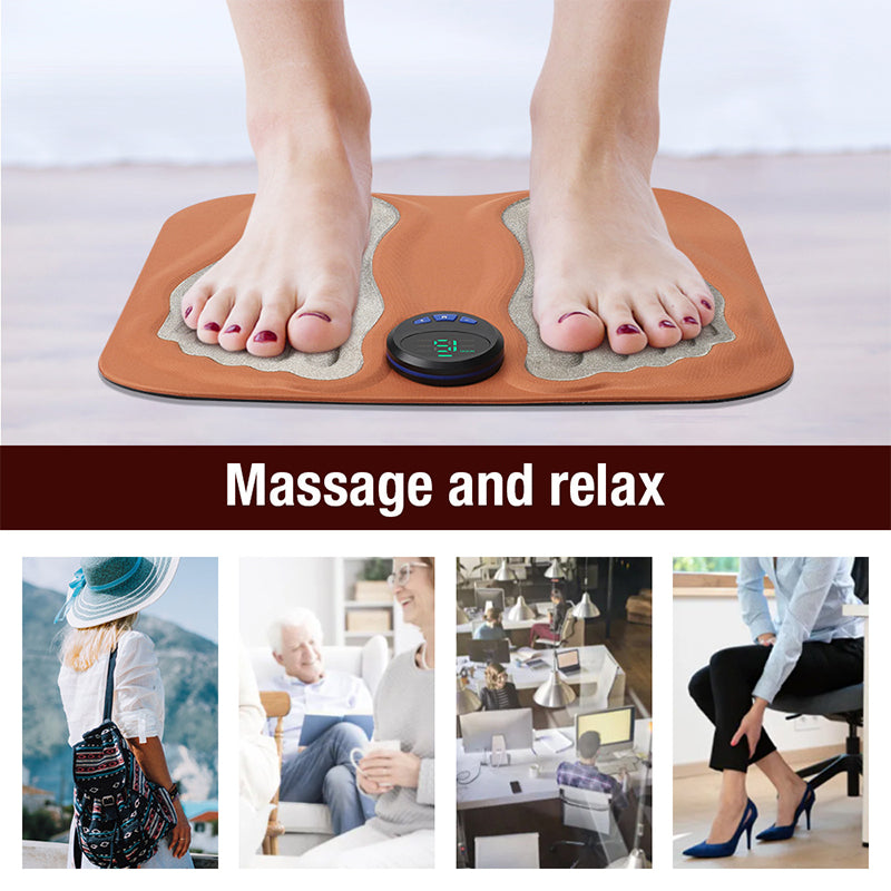 💖LAST DAY PROMOTION - 50%OFF💖EMS Microcurrent Pulse Foot Massage Mat