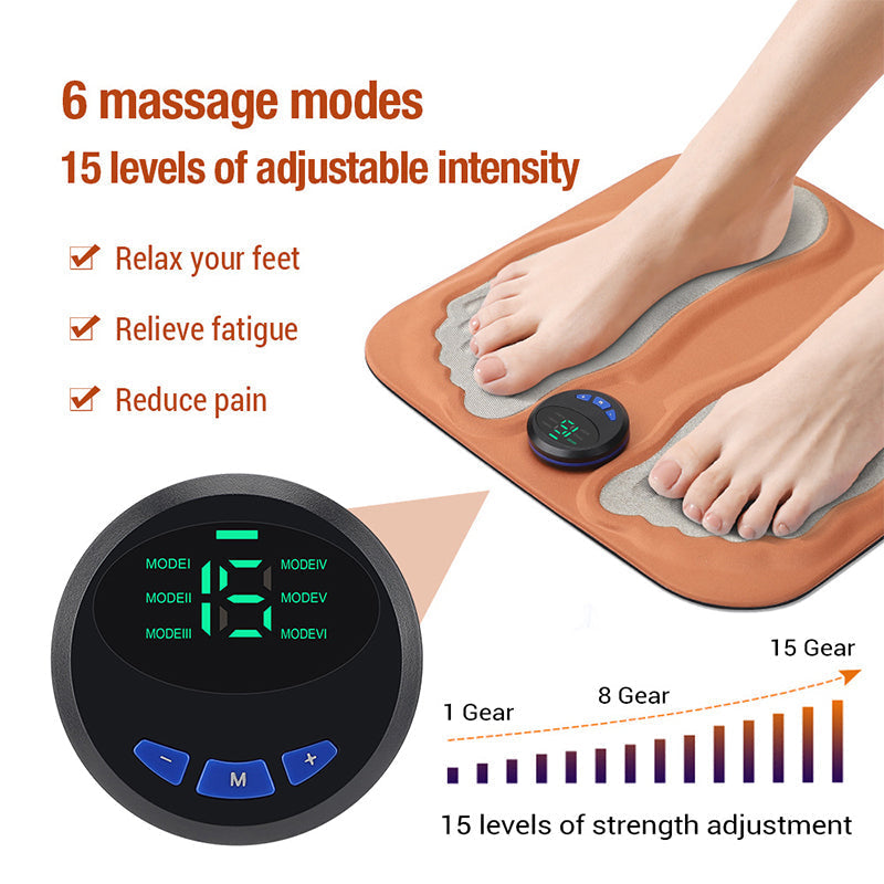 💖LAST DAY PROMOTION - 50%OFF💖EMS Microcurrent Pulse Foot Massage Mat
