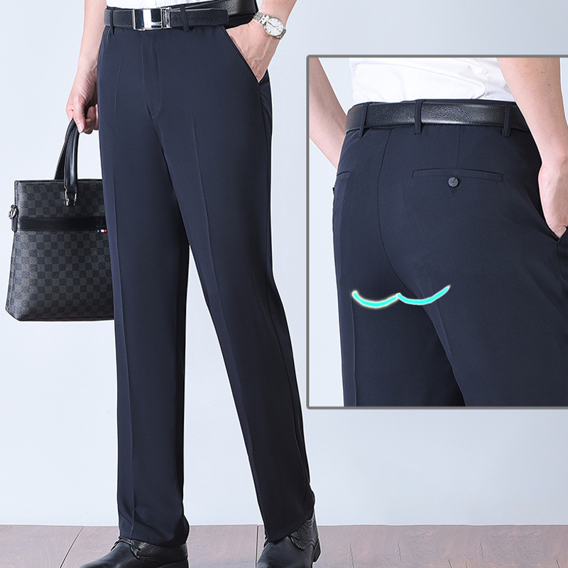 👖LAST DAY SALE 50% OFF👖Men's Ice Silk Quick Dry Suit Pants