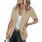 💖LAST DAY PROMOTION - 50%OFF💖Women's Stylish Casual Short Sleeve Blazer