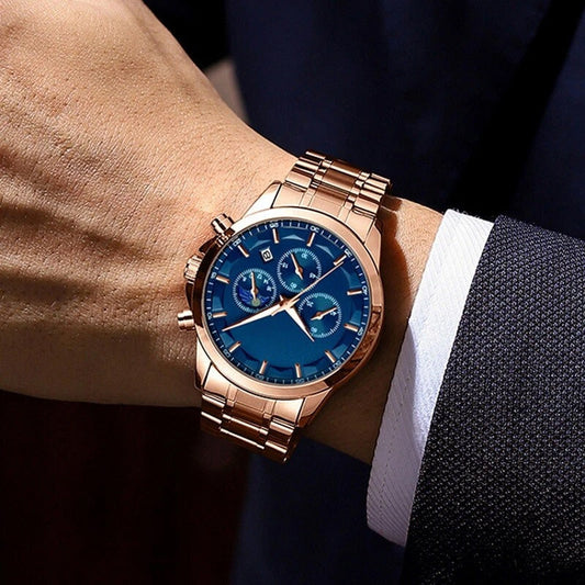 ⌚LAST DAY PROMOTION - 50%OFF⌚Men’s Quartz Stainless Steel Watch