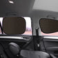 ⚡ Instant Car Cooler Shades - Cuts Cabin Temp by 20°C | One-Size-Fits-All 🏖️ 🌡️ Blocks 99% UV Rays | 🧳 Stores in Glovebox